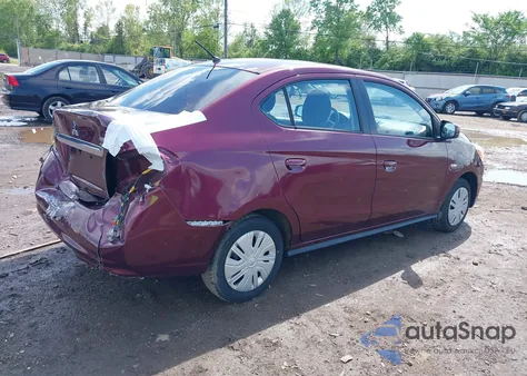 2019 Mitsubishi Mirage G4 Es from USA, damaged, VIN ML32F3FJ9KHF03657